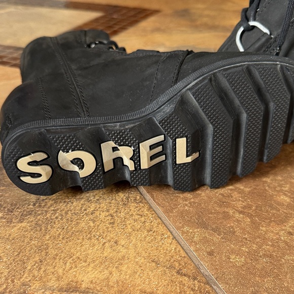 Sorel Black Lace-Up Boots - Picture 6 of 6